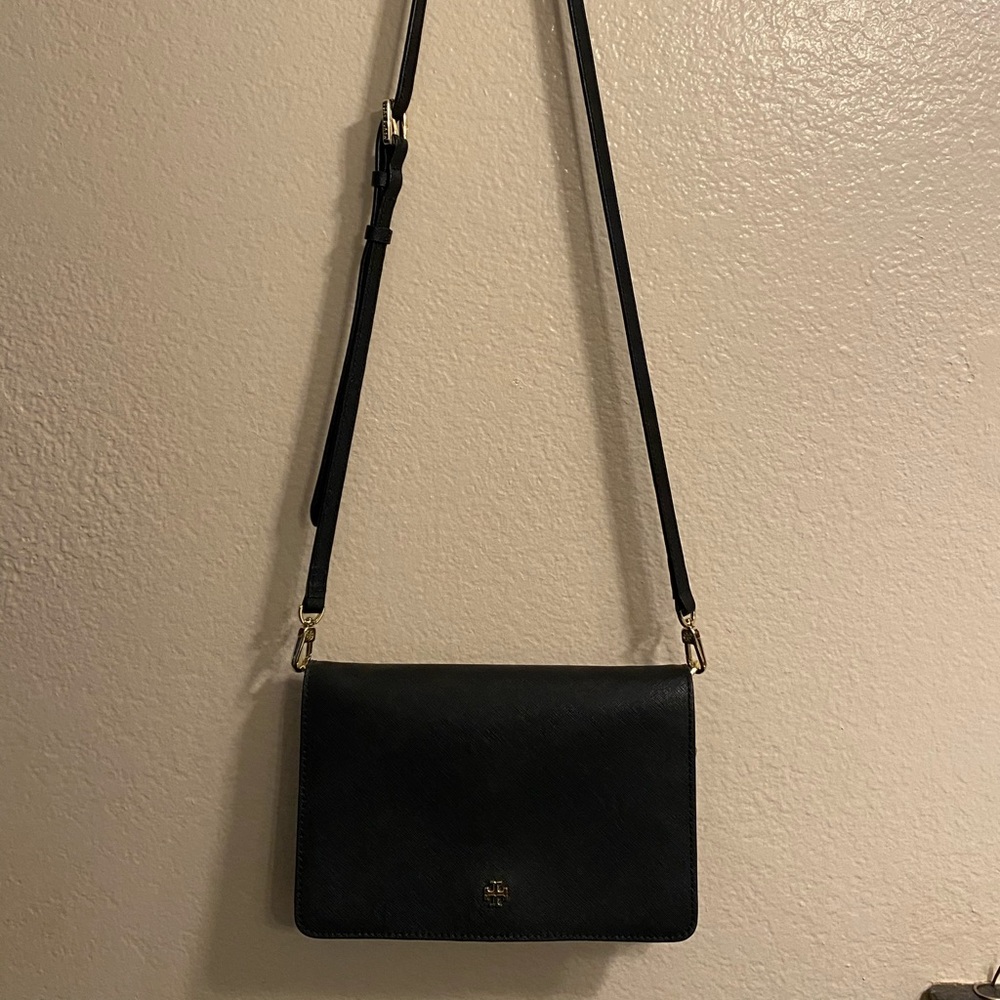 Tory Burch Leather York black crossbody